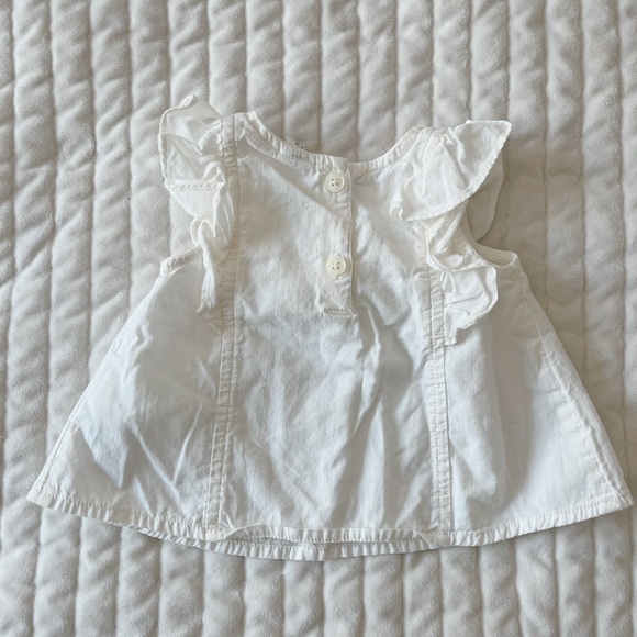 Newborn Baby White tops and cardigan Bundle - Picture 5 of 6